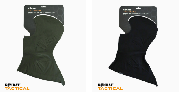 Seemless Tactical Balaclava - Black or Olive